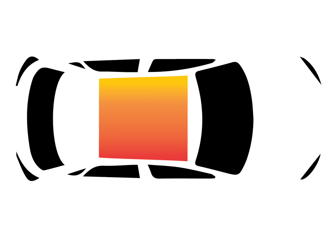 Sunroof tint coverage icon